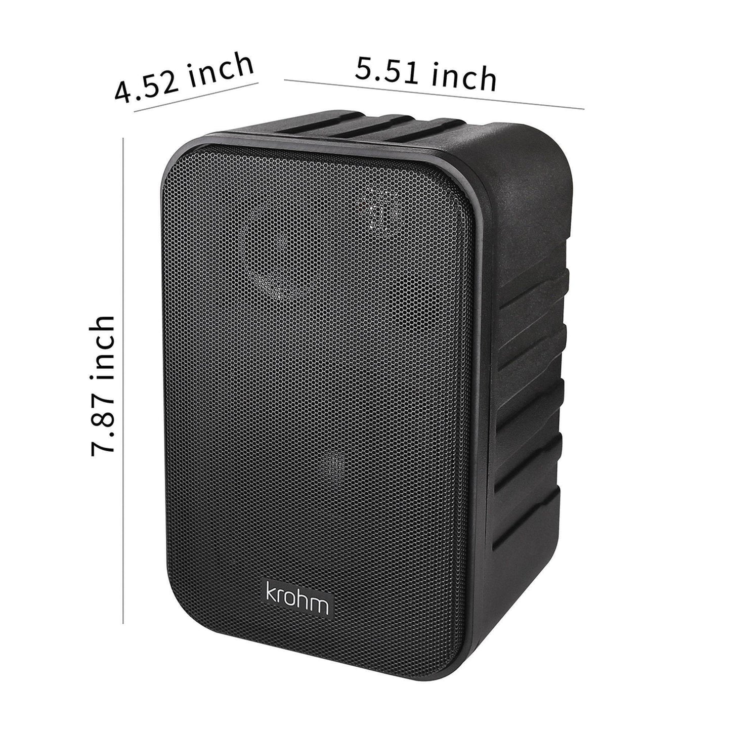 Krohm Bluetooth Indoor/Outdoor Speakers