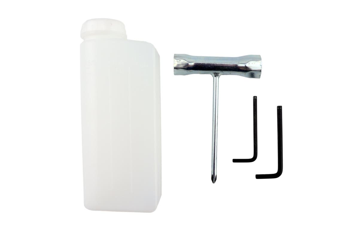 Sanli 26cc Petrol Multi Tool Whipper Snipper Chainsaw Hedge Trimmer Brush Cutter