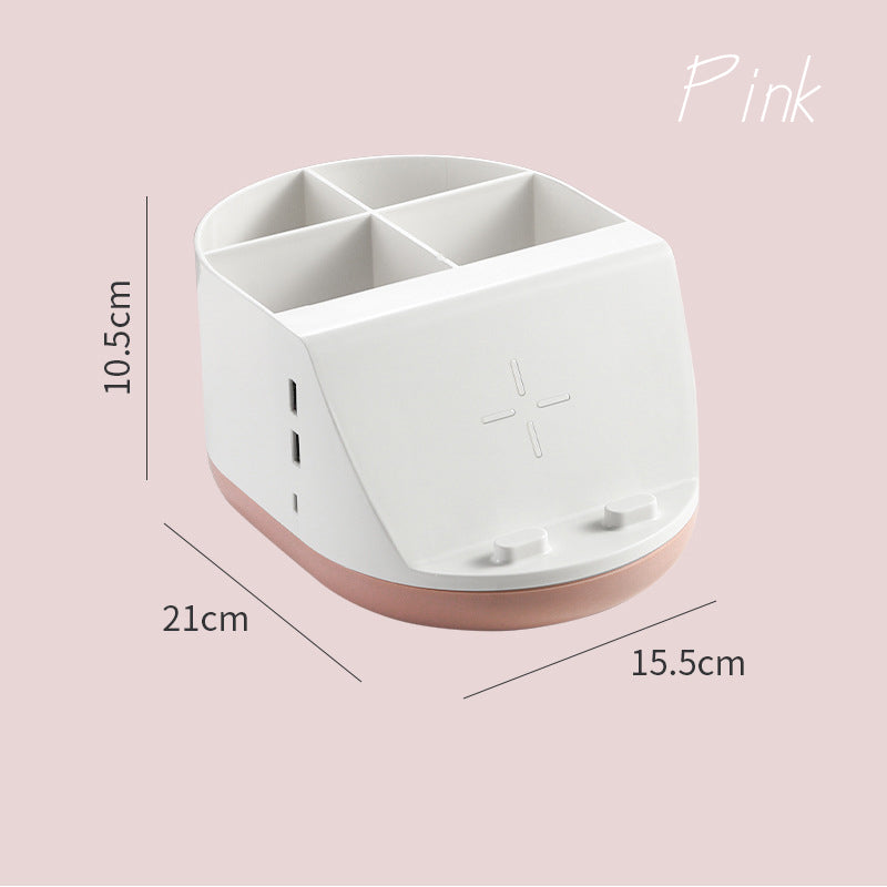 Cell Phone Organizer 2 USB Ports & Wireless Charging