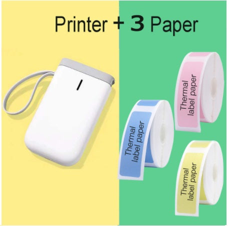 Bluetooth Pocket Thermal Label Printer