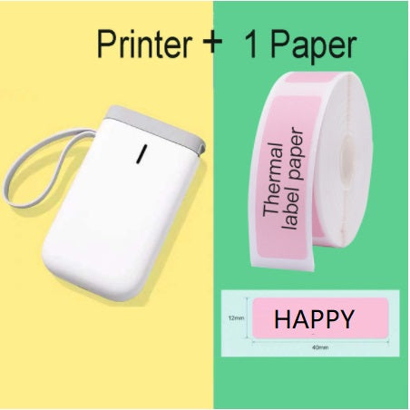 Bluetooth Pocket Thermal Label Printer