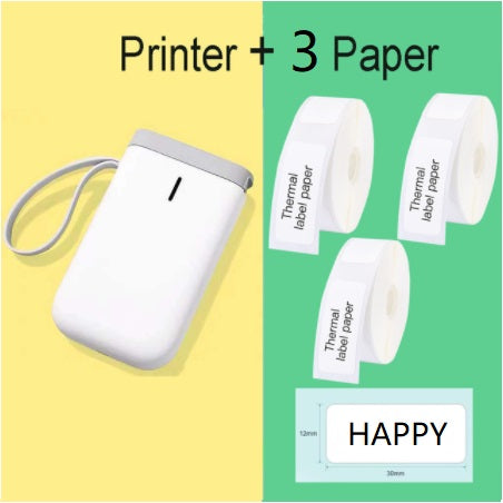 Bluetooth Pocket Thermal Label Printer