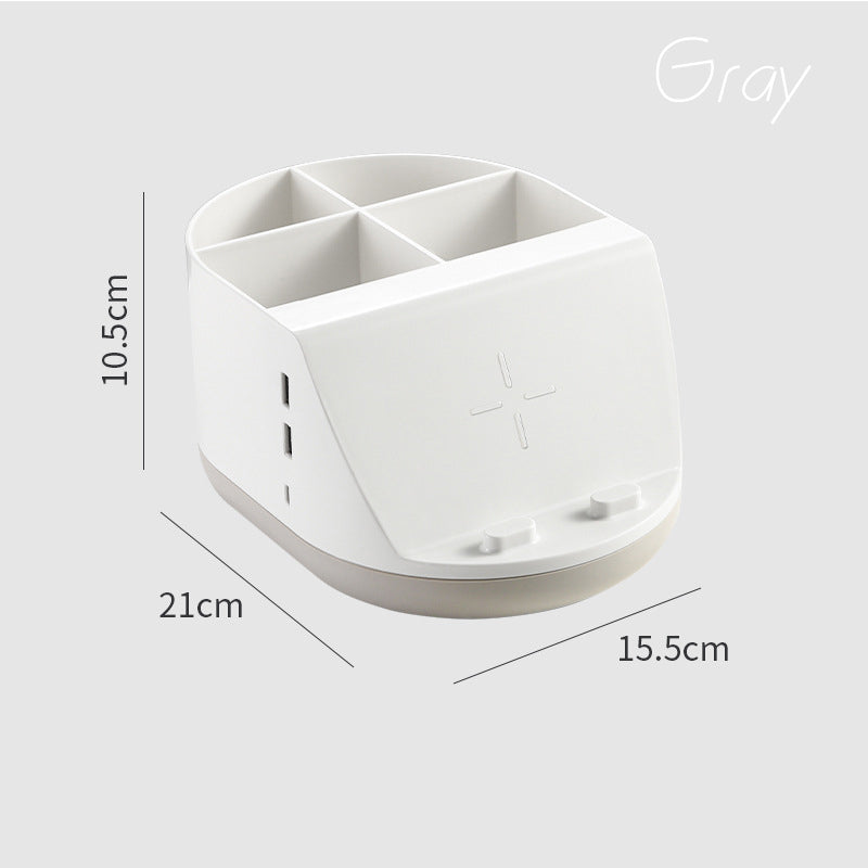 Cell Phone Organizer 2 USB Ports & Wireless Charging