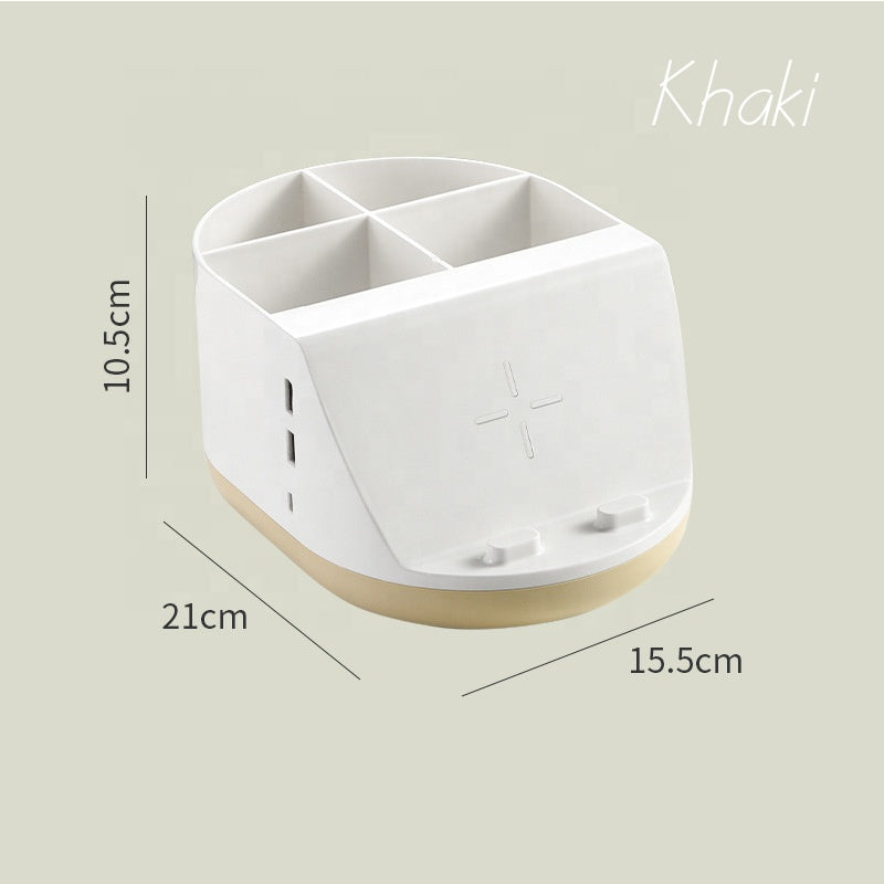 Cell Phone Organizer 2 USB Ports & Wireless Charging