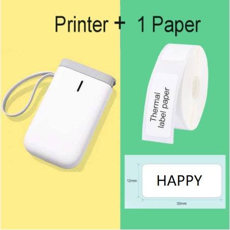 Bluetooth Pocket Thermal Label Printer