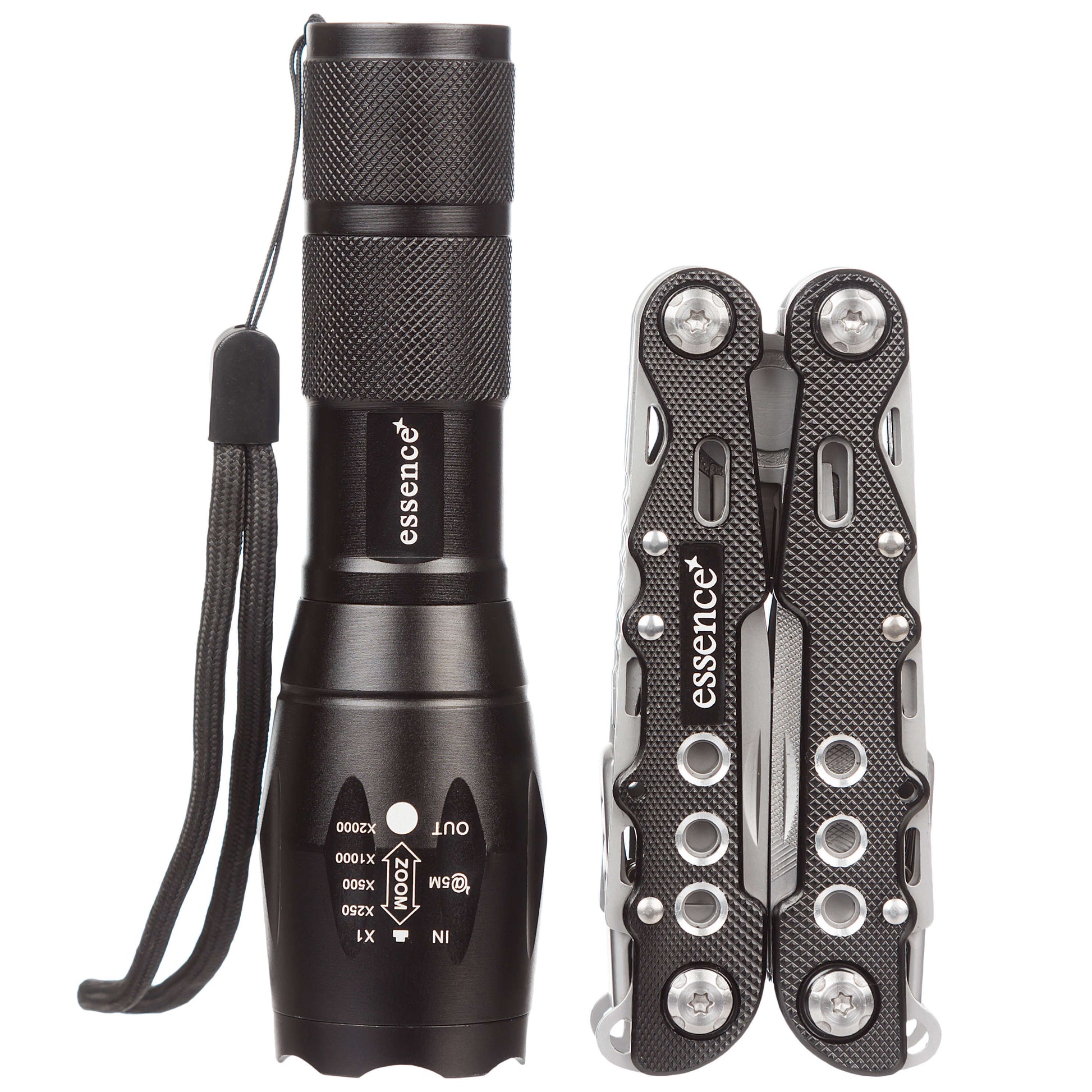 Pocket Multi Tool 15in1 Handheld LED Torch